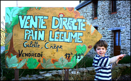 Ange vous invite à la ferme du temple!